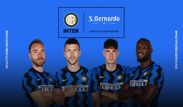 Acqua San Bernardo sponsor ufficiale di FC Inter